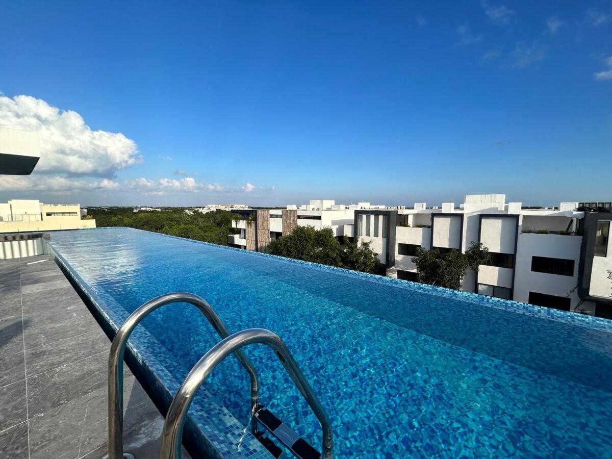 New & Cozy In Aldea Zama With Gym And Infinite Pool Appartamento Tulum